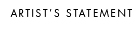 artists statement